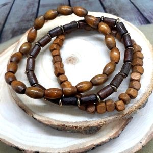4/$20 Brown bracelets (3)